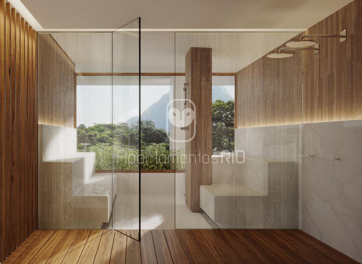 sauna com vista para o mirante do pasmado para quem comprar um apartamento no highlight 